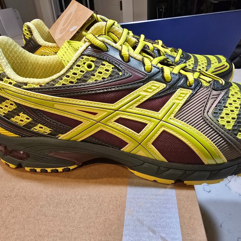 Asics UB9-S Gel-DS Trainer 14 Dark Mustard Truffle Grey New MenS 10 1203A606-750